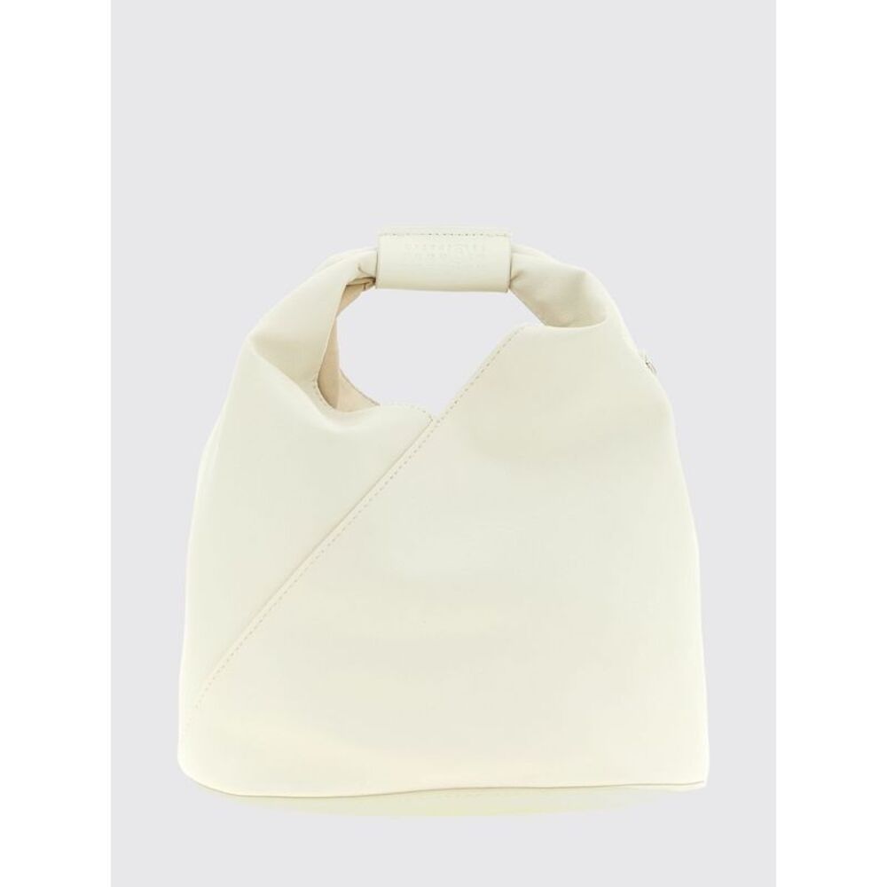 Mm6 Maison Margiela Women Mm6 Maison Margiela Japanese Calf Leather Bucket Bag